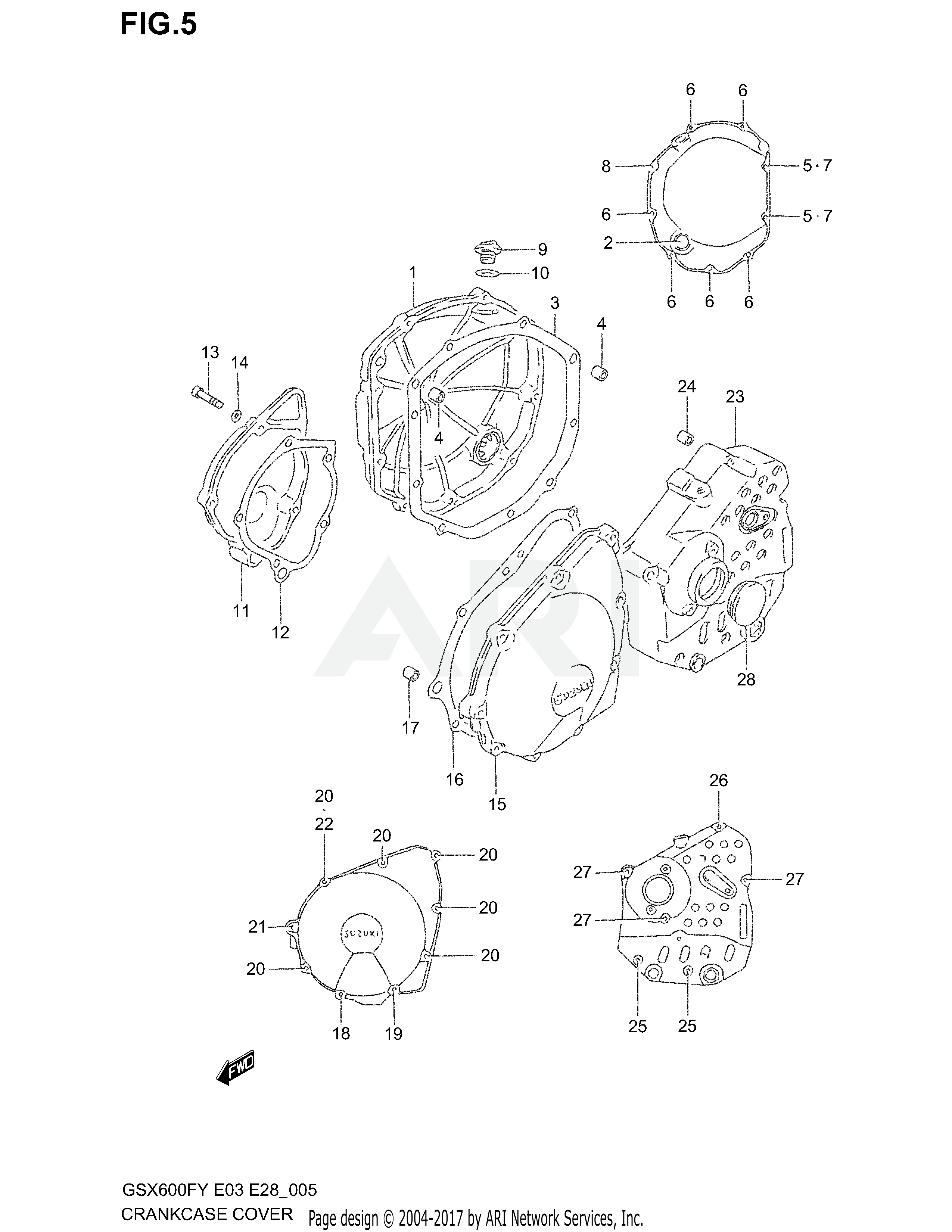 CRANKCASE COVER