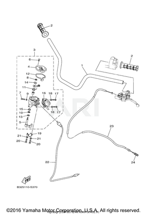 STEERING HANDLE CABLE