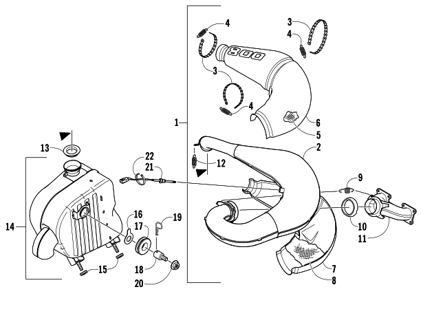 EXHAUST ASSEMBLY