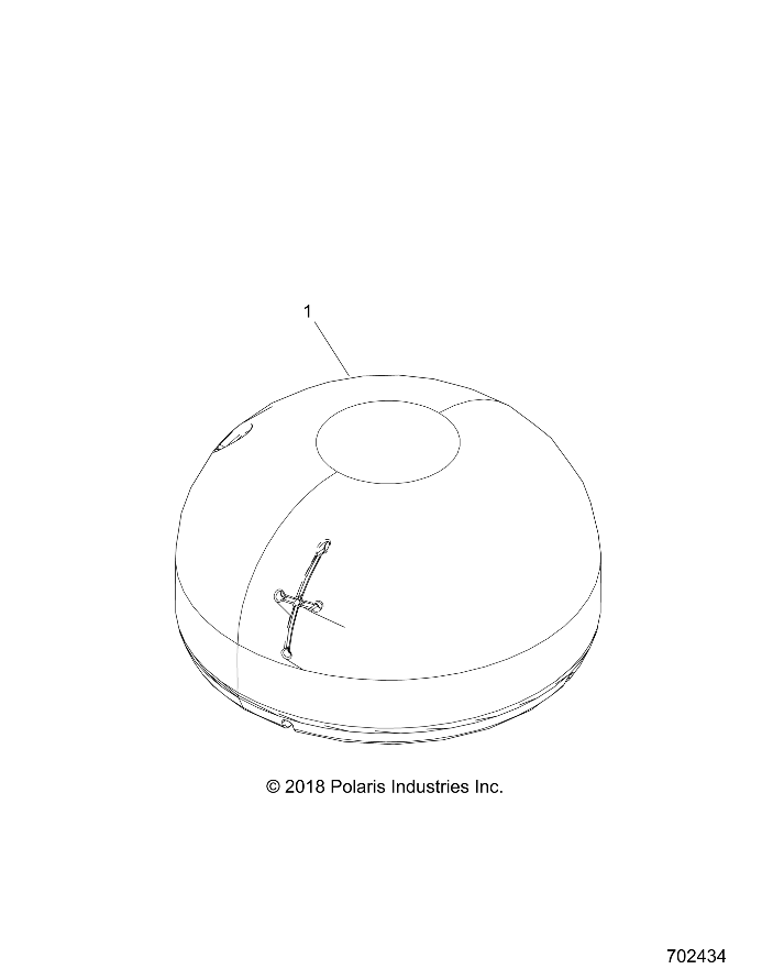 BODY, FUEL PFA COVER - Z17VHA57A2/E57AU (702434)