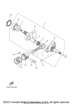 CRANKSHAFT PISTON