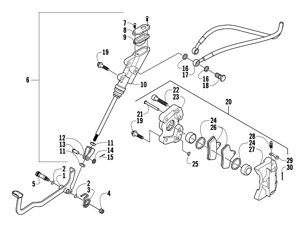 AUXILIARY BRAKE ASSEMBLY