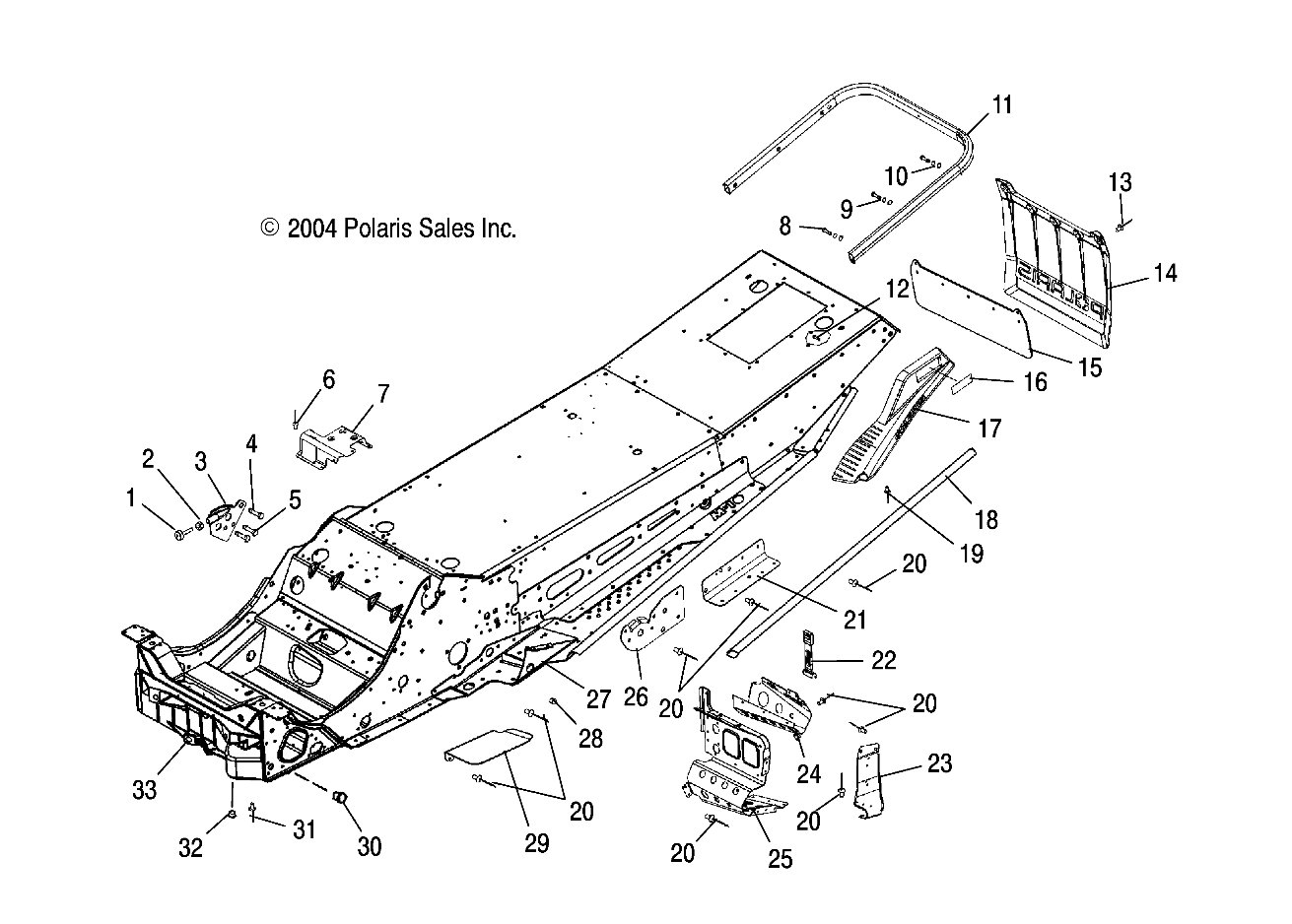 CHASSIS - S05ND4BS (4992649264A03)