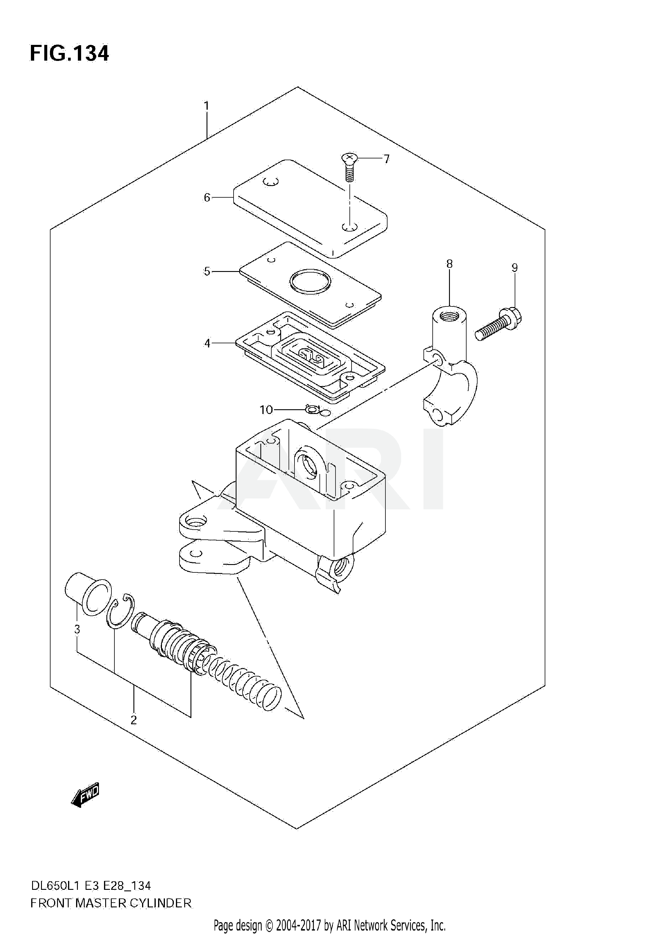 FRONT MASTER CYLINDER