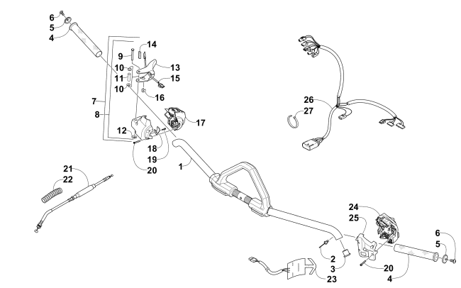 HANDLEBAR AND CONTROLS