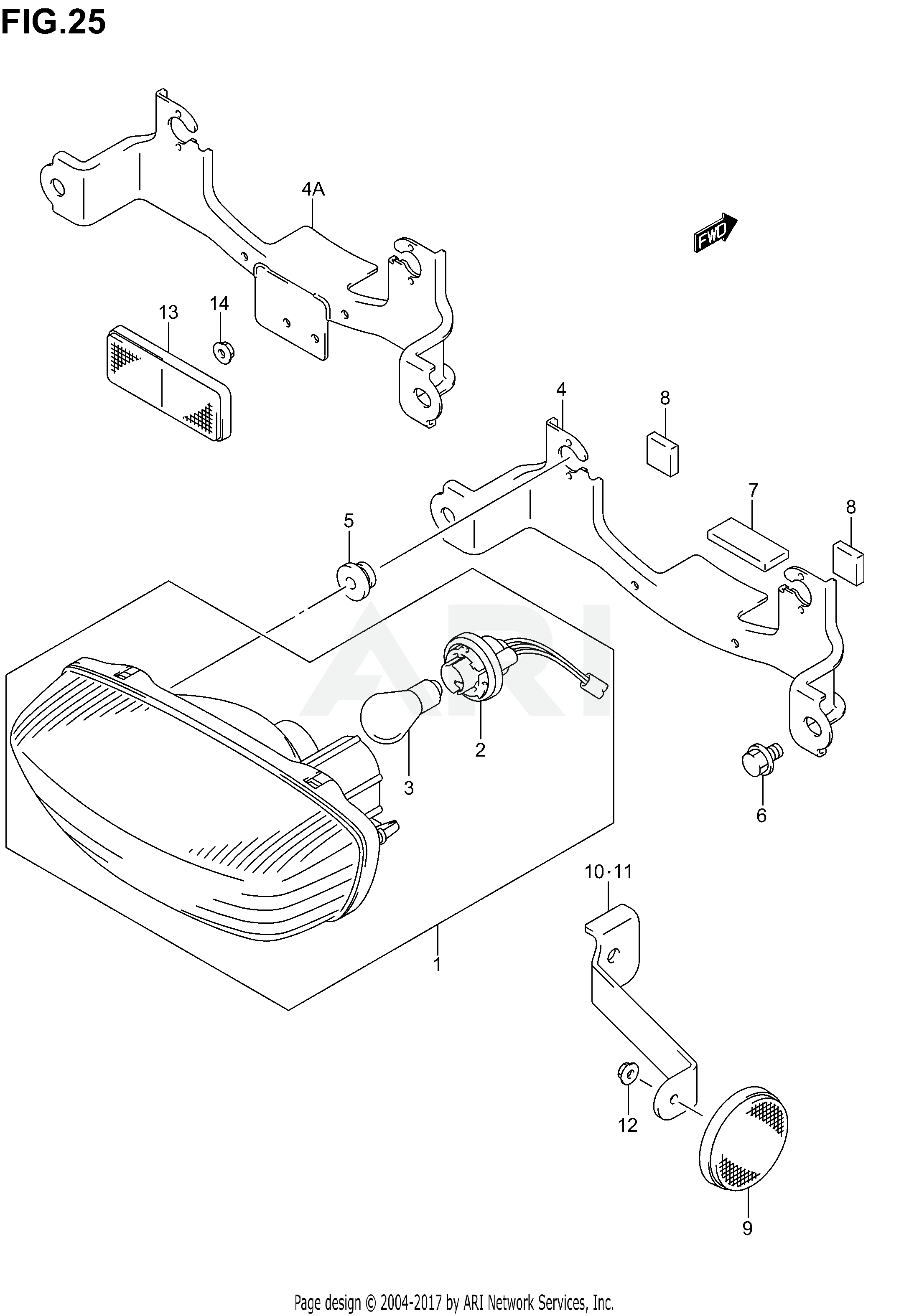 REAR COMBINATION (MODEL K2/K3)