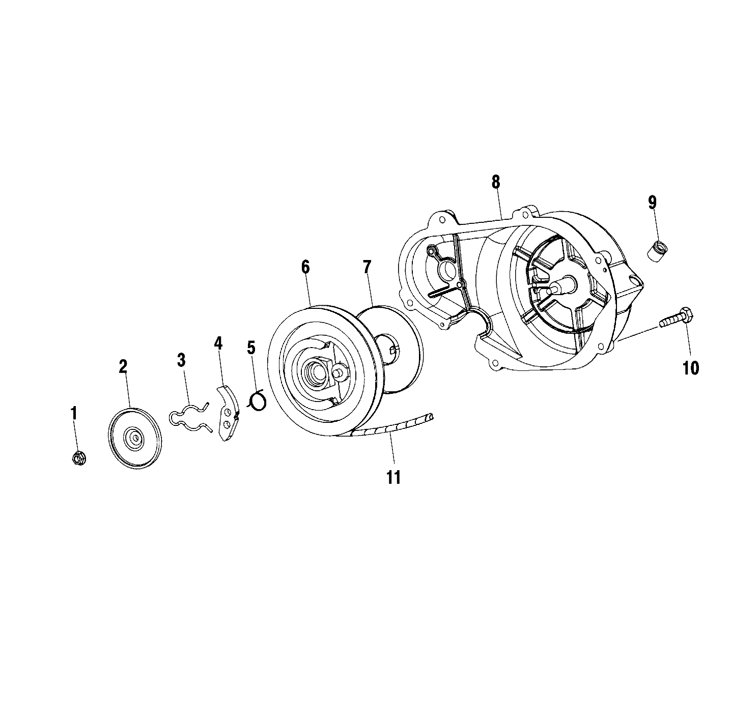 RECOIL STARTER - S02NK7CS/CSA (4969546954C13)