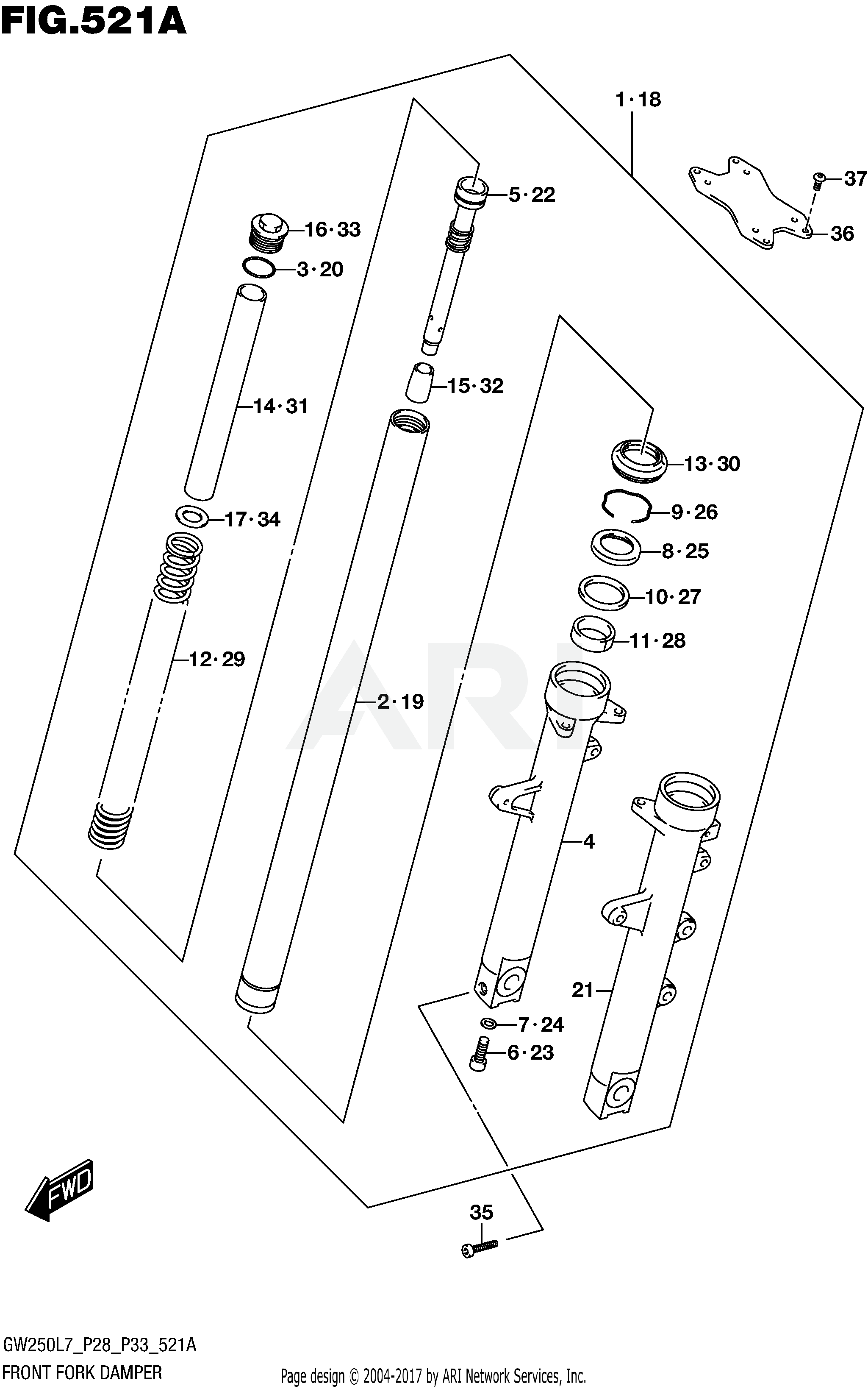 FRONT FORK DAMPER