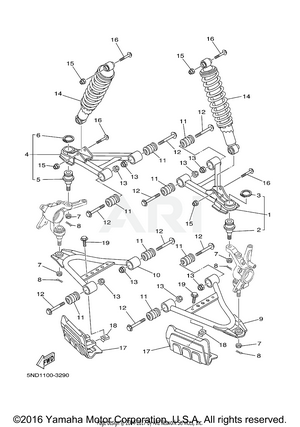 FRONT SUSPENSION WHEEL