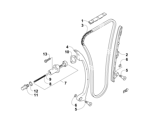 CAM CHAIN ASSEMBLY