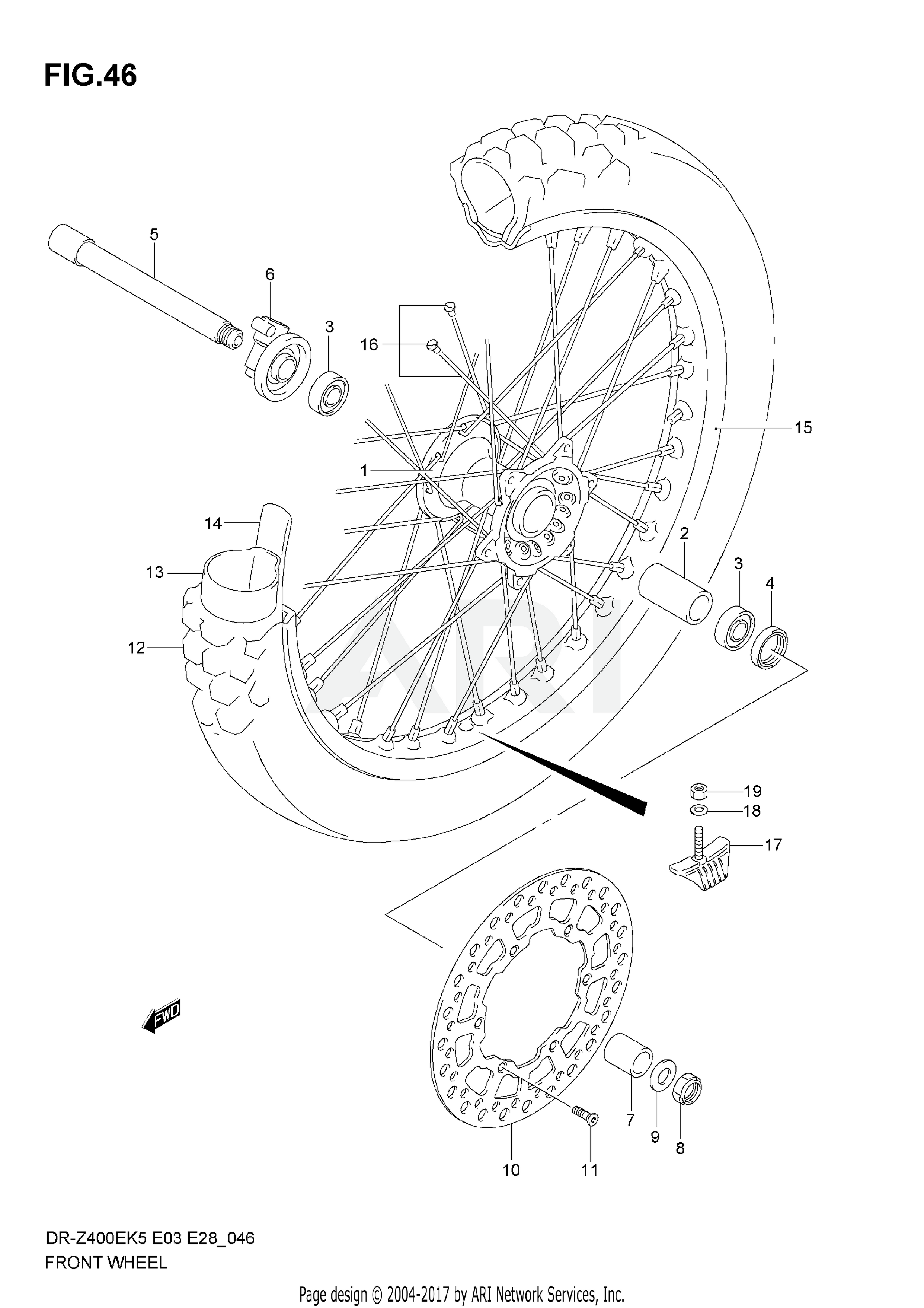 FRONT WHEEL