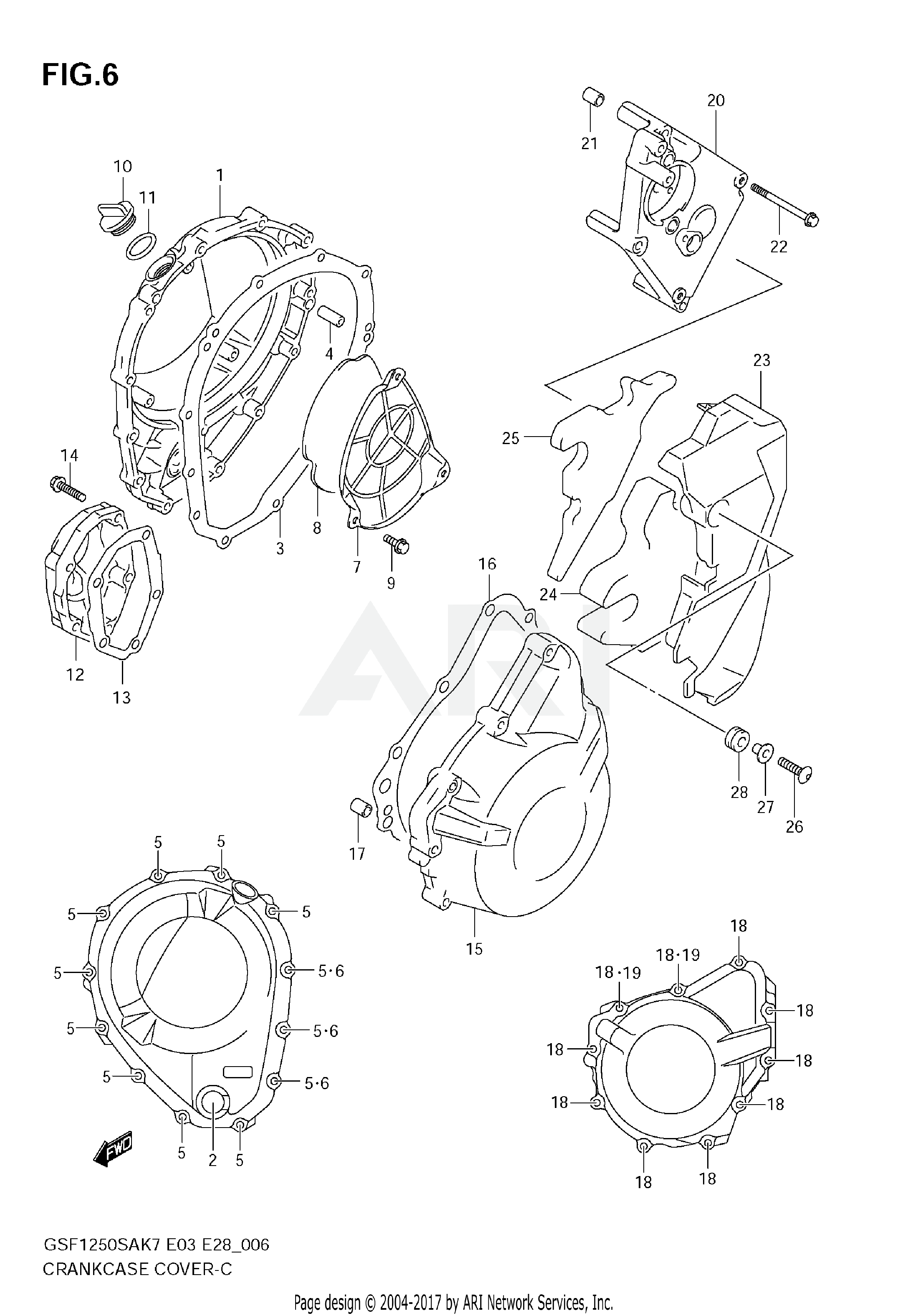 CRANKCASE COVER