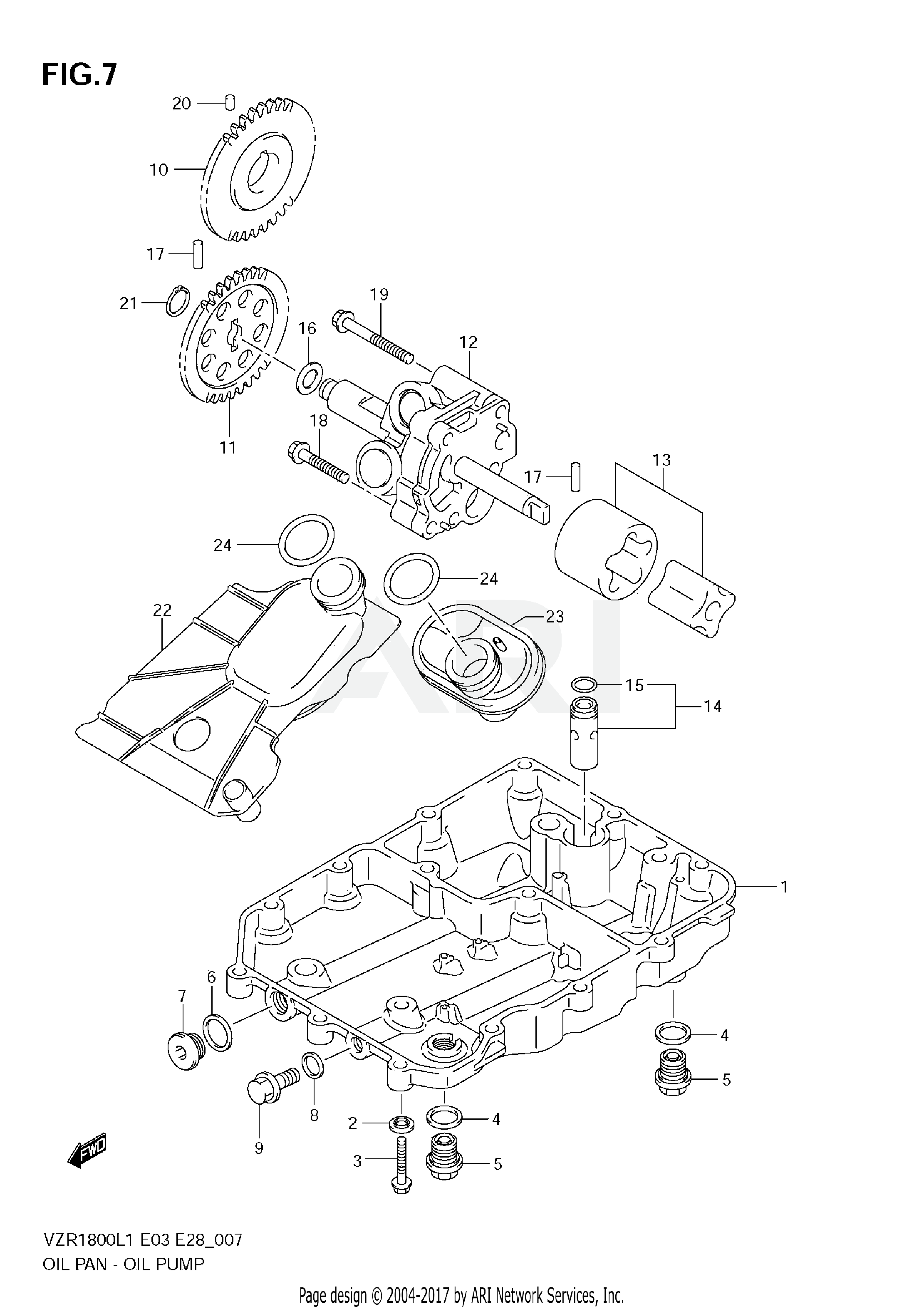 OIL PAN - OIL PUMP