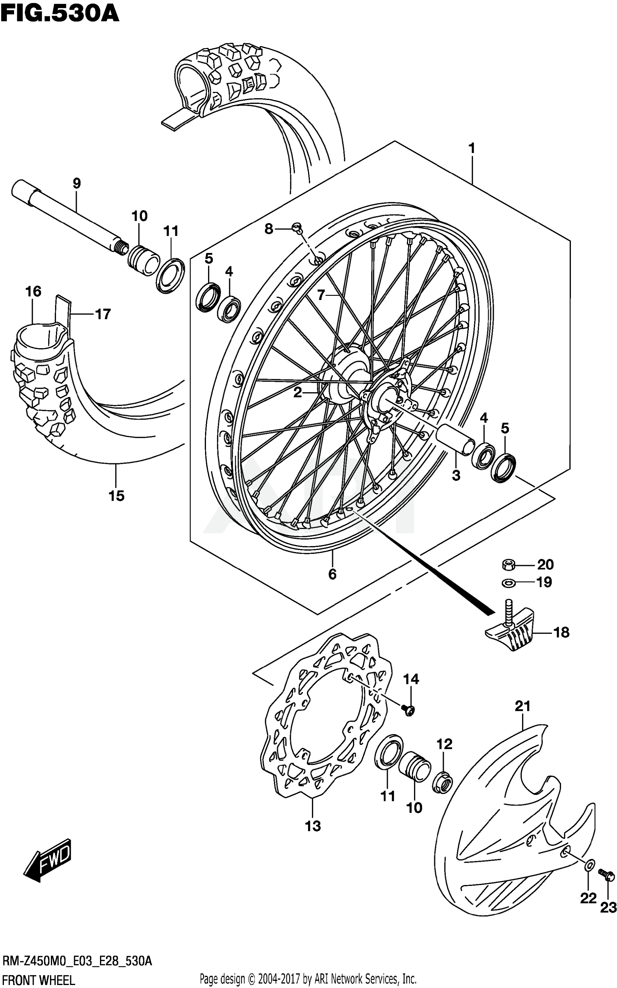 FRONT WHEEL