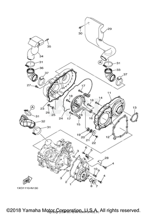 CRANKCASE COVER 1