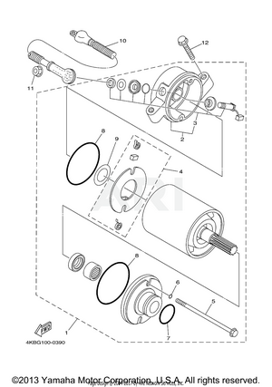 STARTING MOTOR