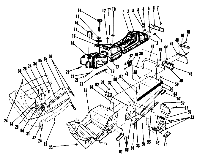 Chassis and Seat (4910941094001A)