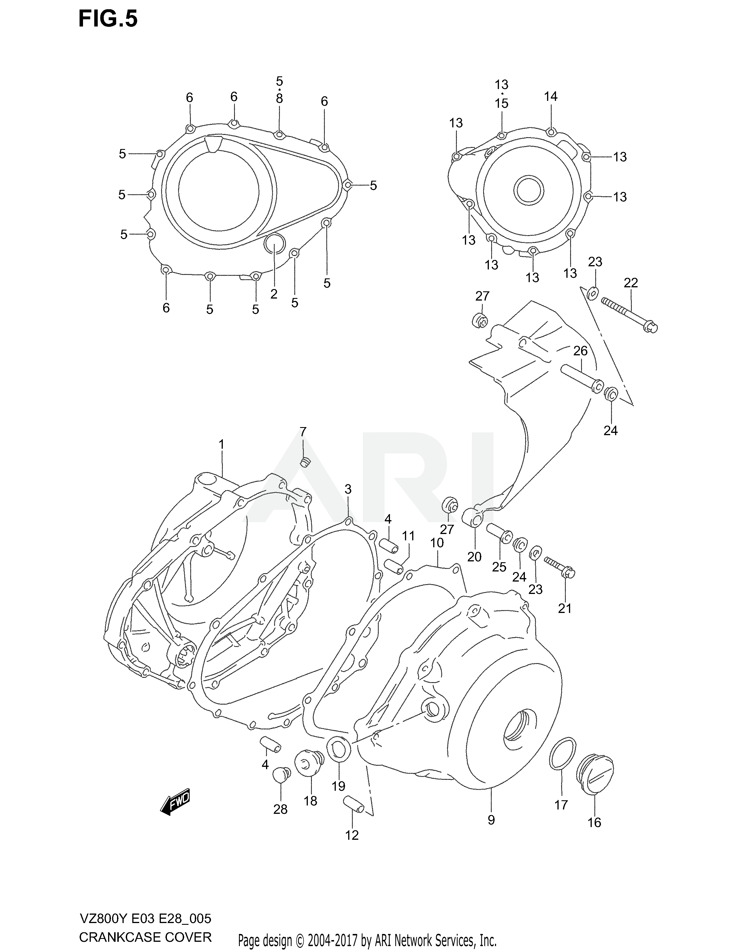 CRANKCASE COVER