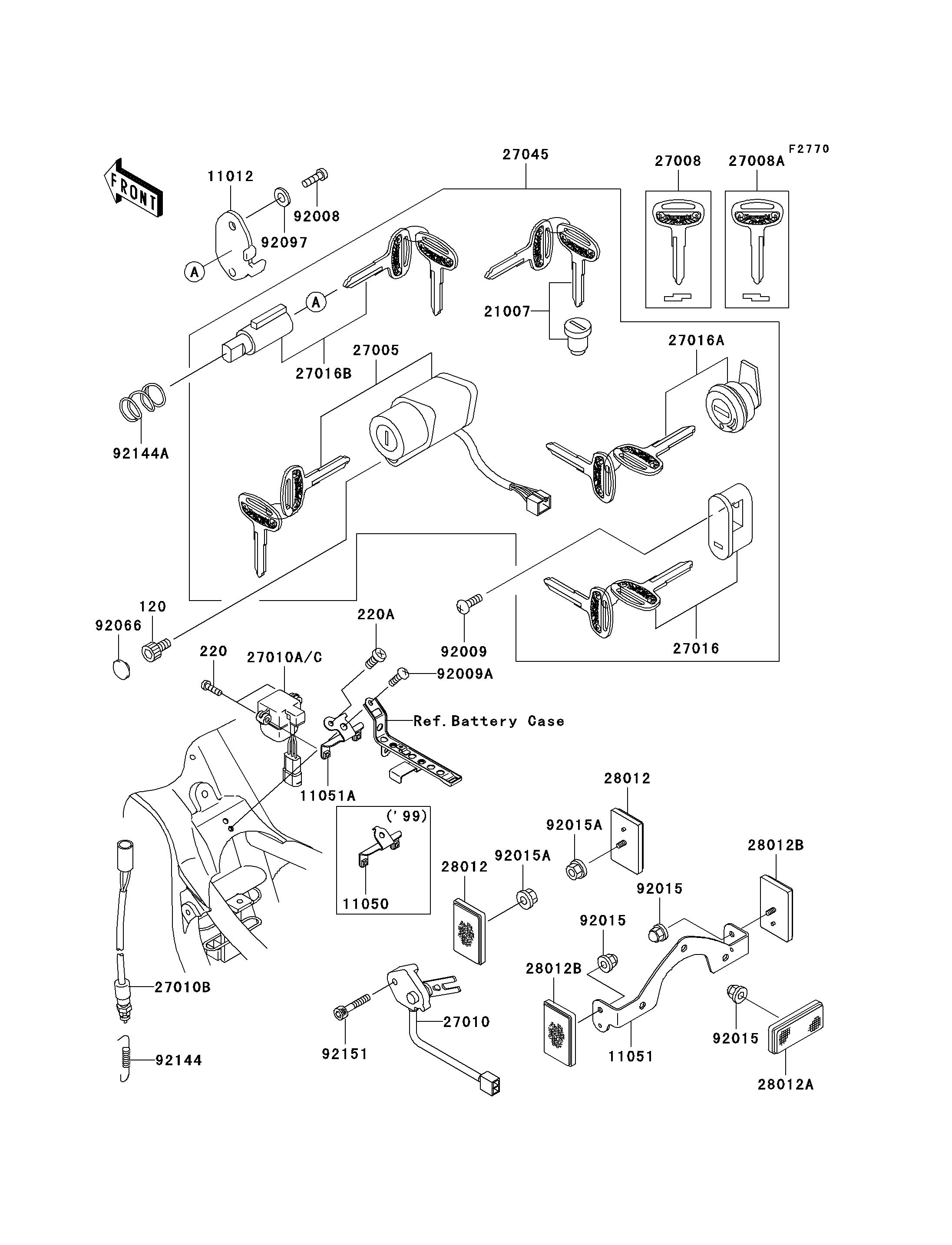 Ignition Switch/Locks/Reflectors