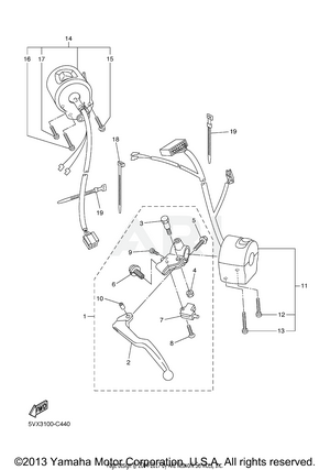 HANDLE SWITCH LEVER