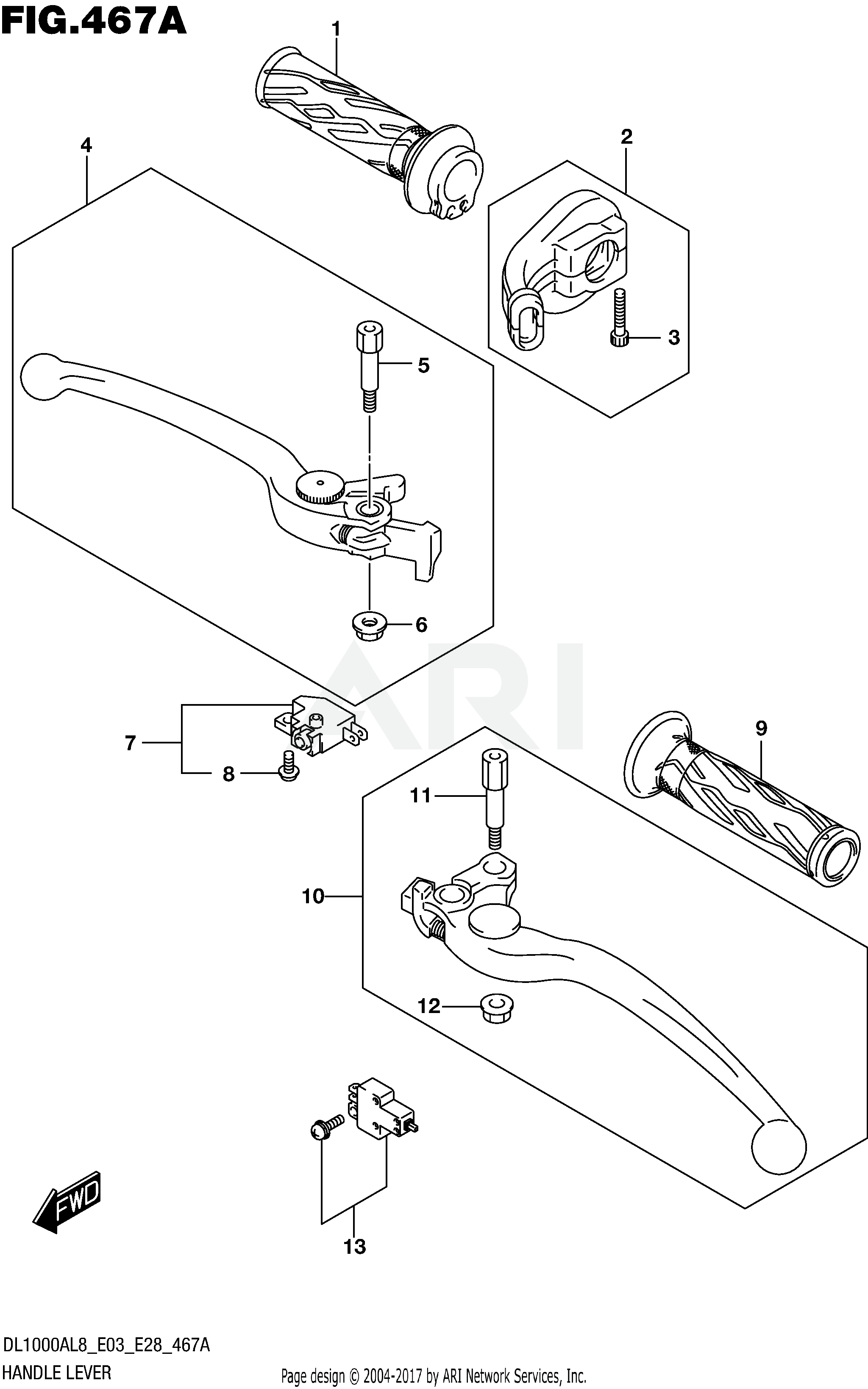 HANDLE LEVER