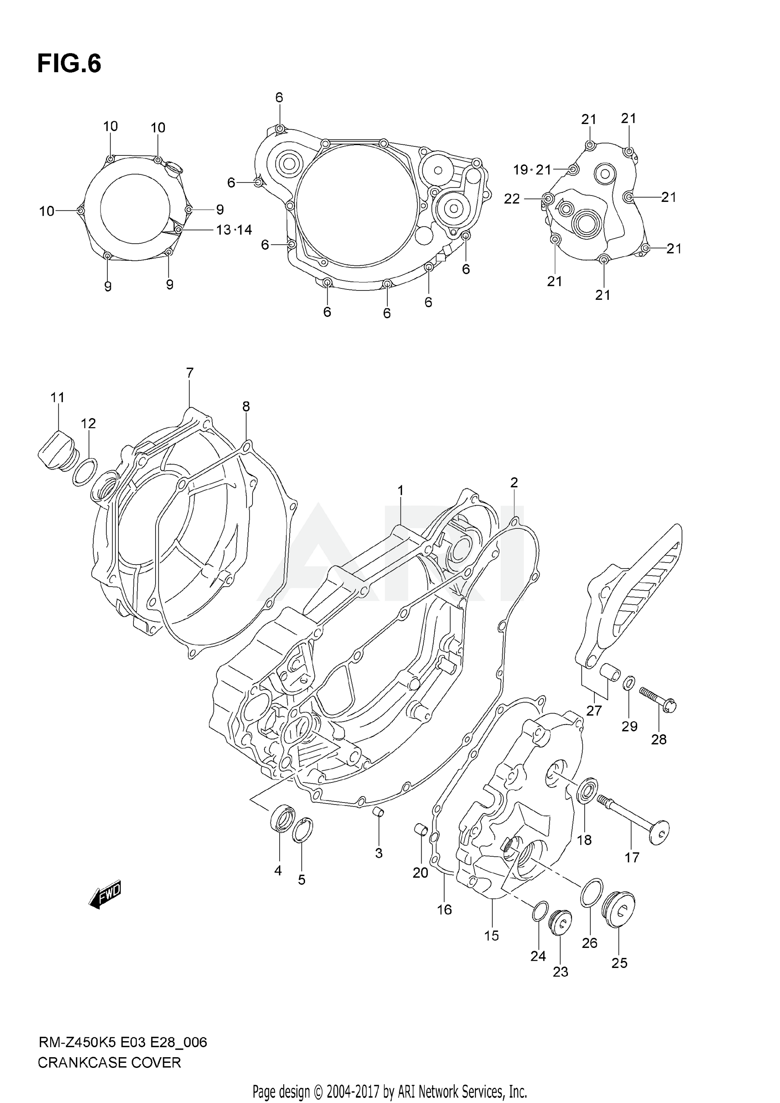 CRANKCASE COVER