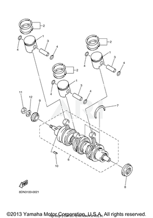 CRANKSHAFT PISTON