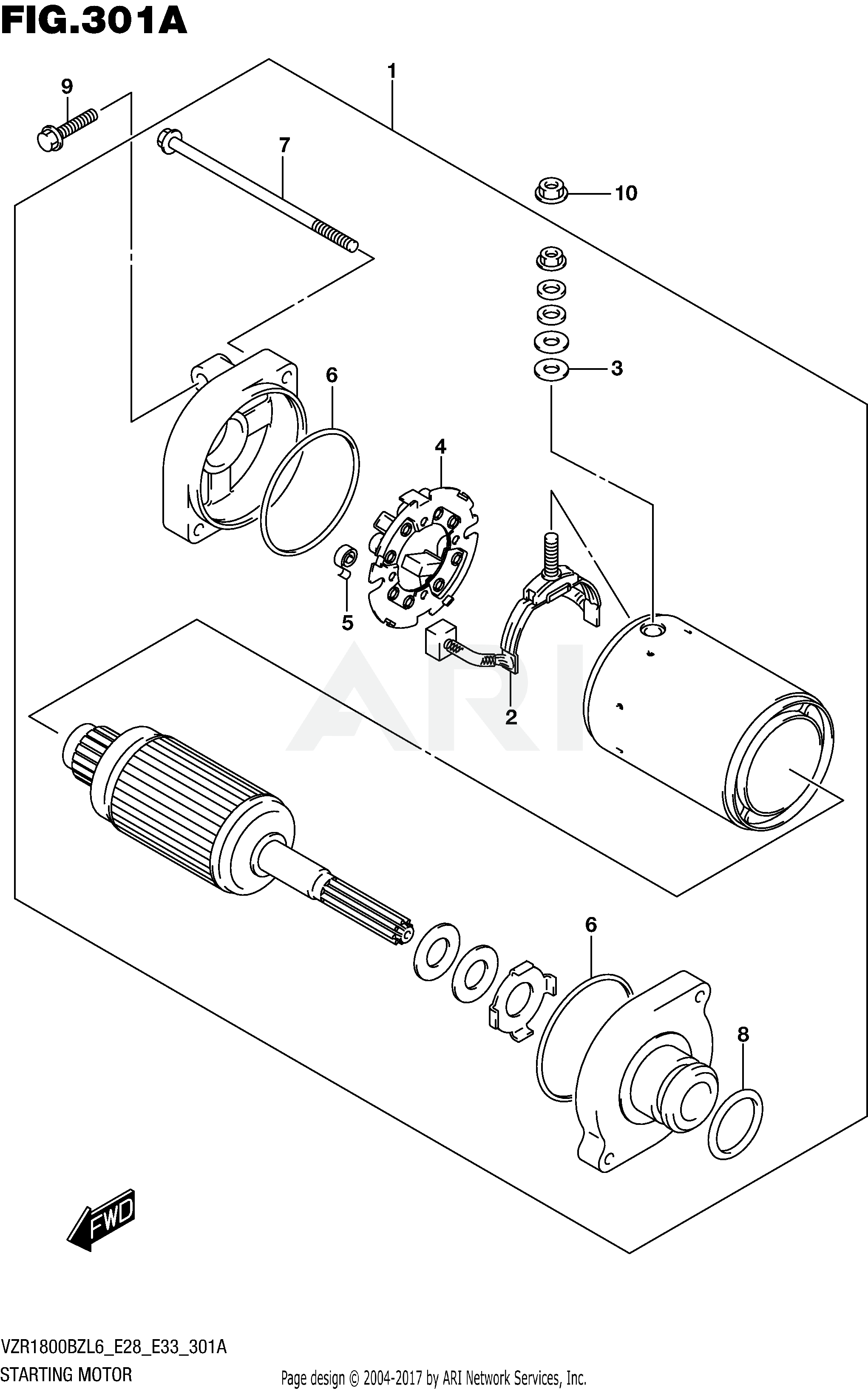 STARTING MOTOR