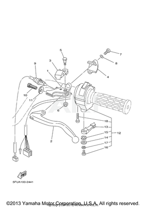 HANDLE SWITCH LEVER