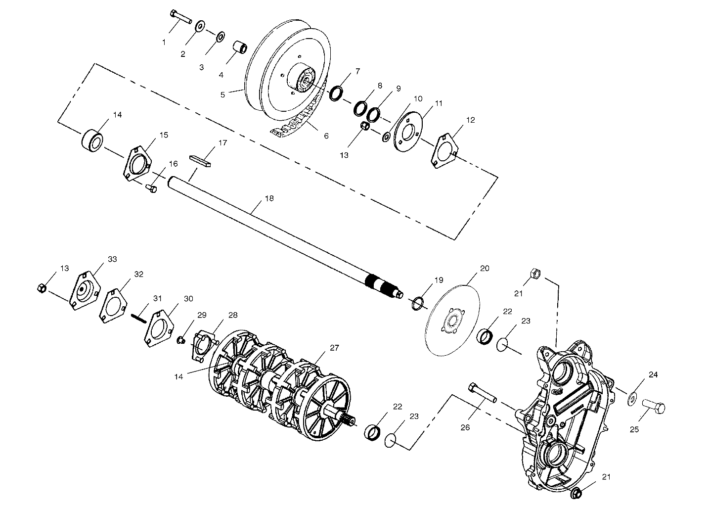 DRIVE TRAIN - S03NT7CS/S03NT8CS (4978117811C04)