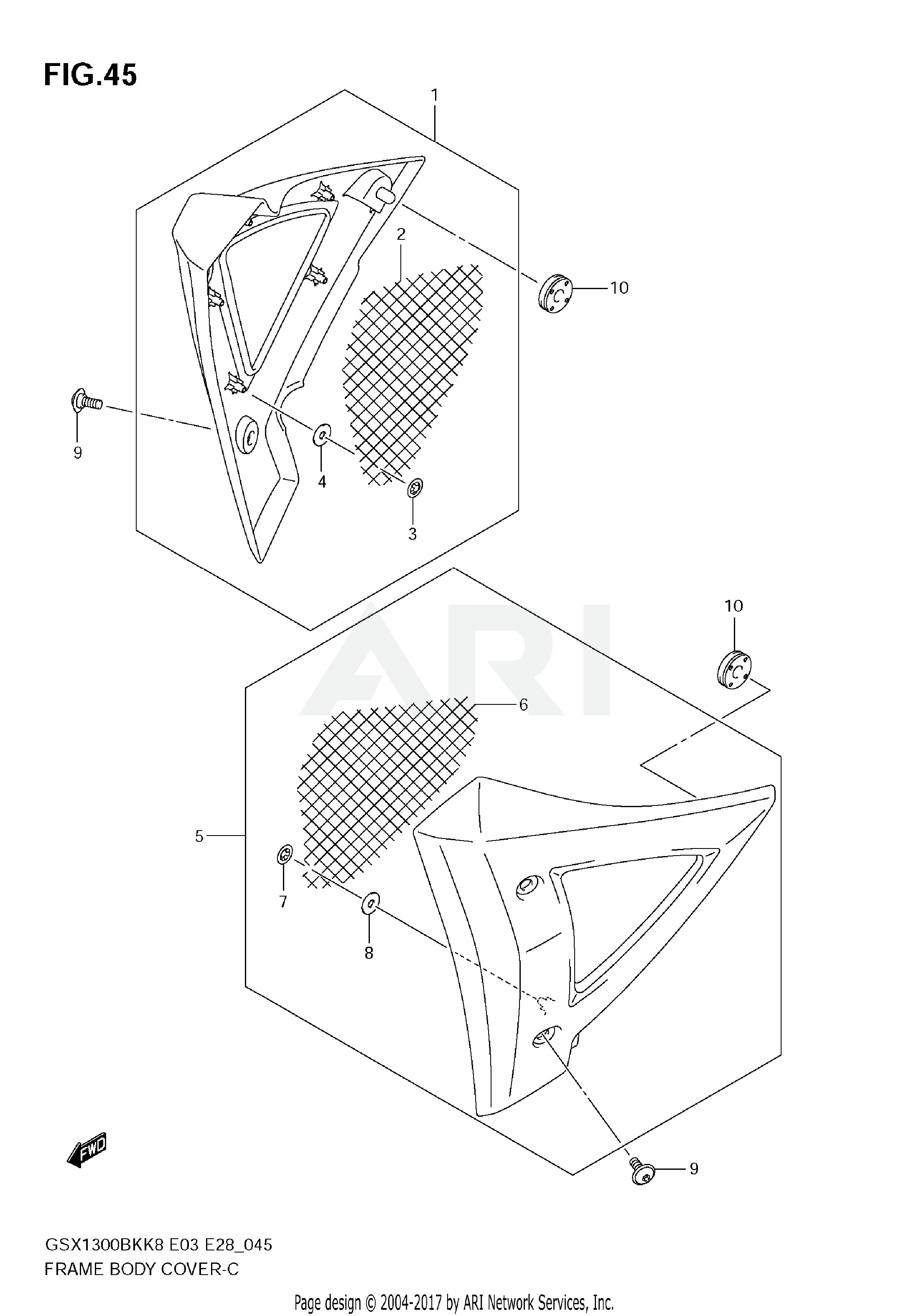 FRAME BODY COVER