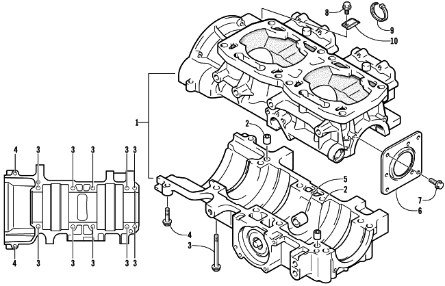 CRANKCASE ASSEMBLY