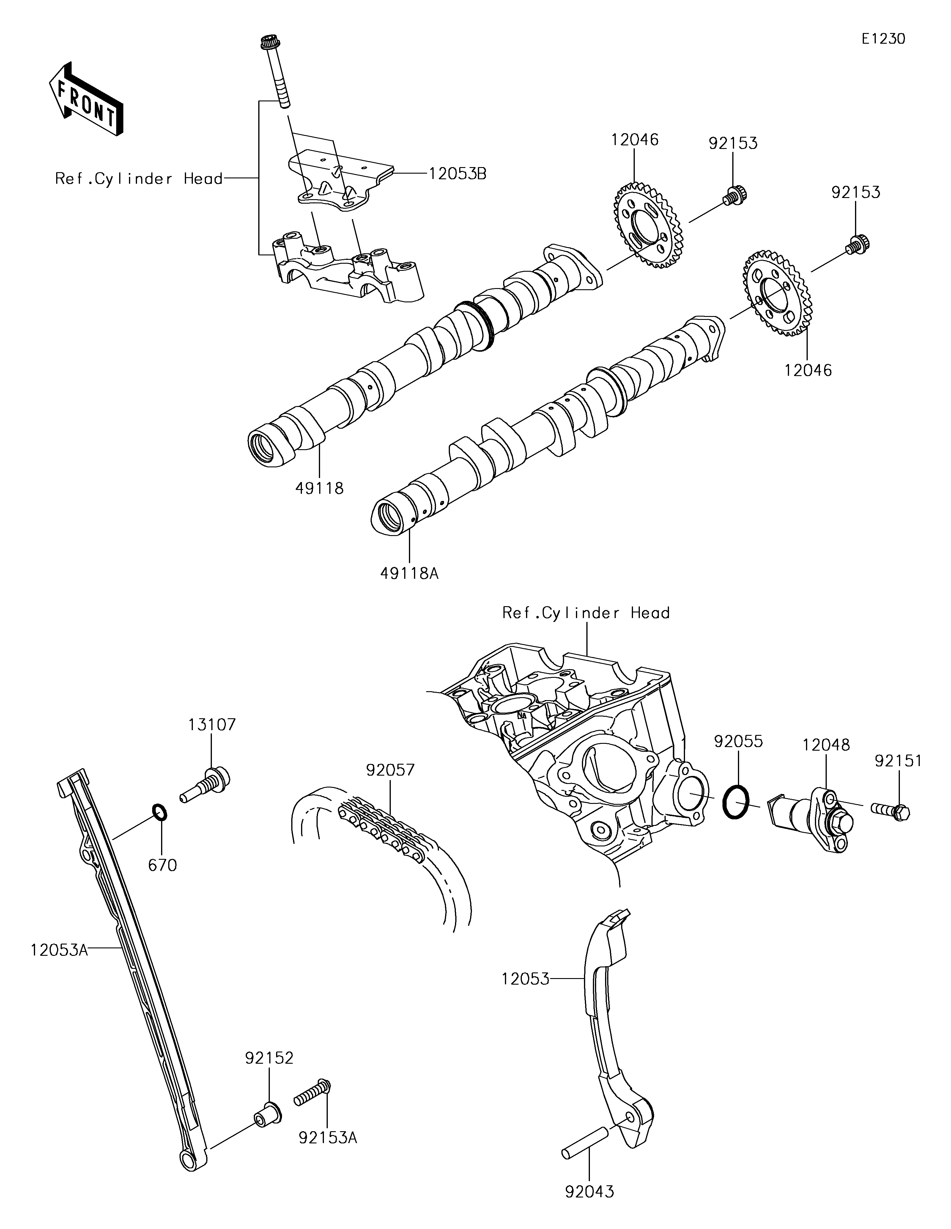 Camshaft(s)/Tensioner