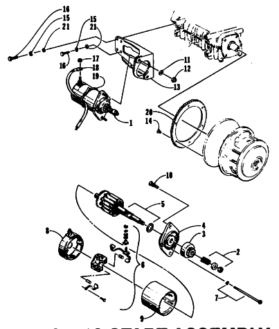 ELECTRIC START ASSEMBLY