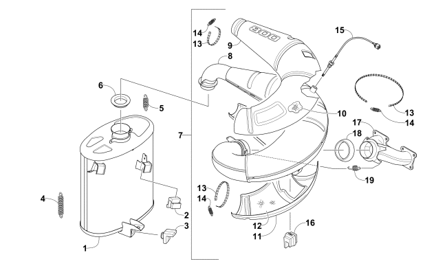 EXHAUST ASSEMBLY