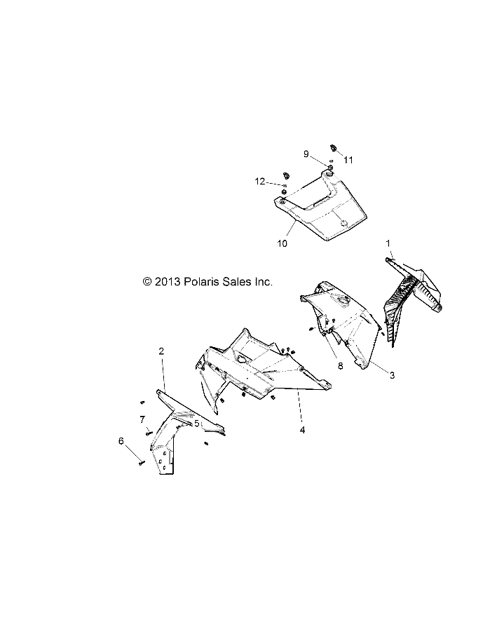 BODY, HOOD AND FRONT BODY WORK - Z18VDE99NK (49RGRHOOD14RZR1000)