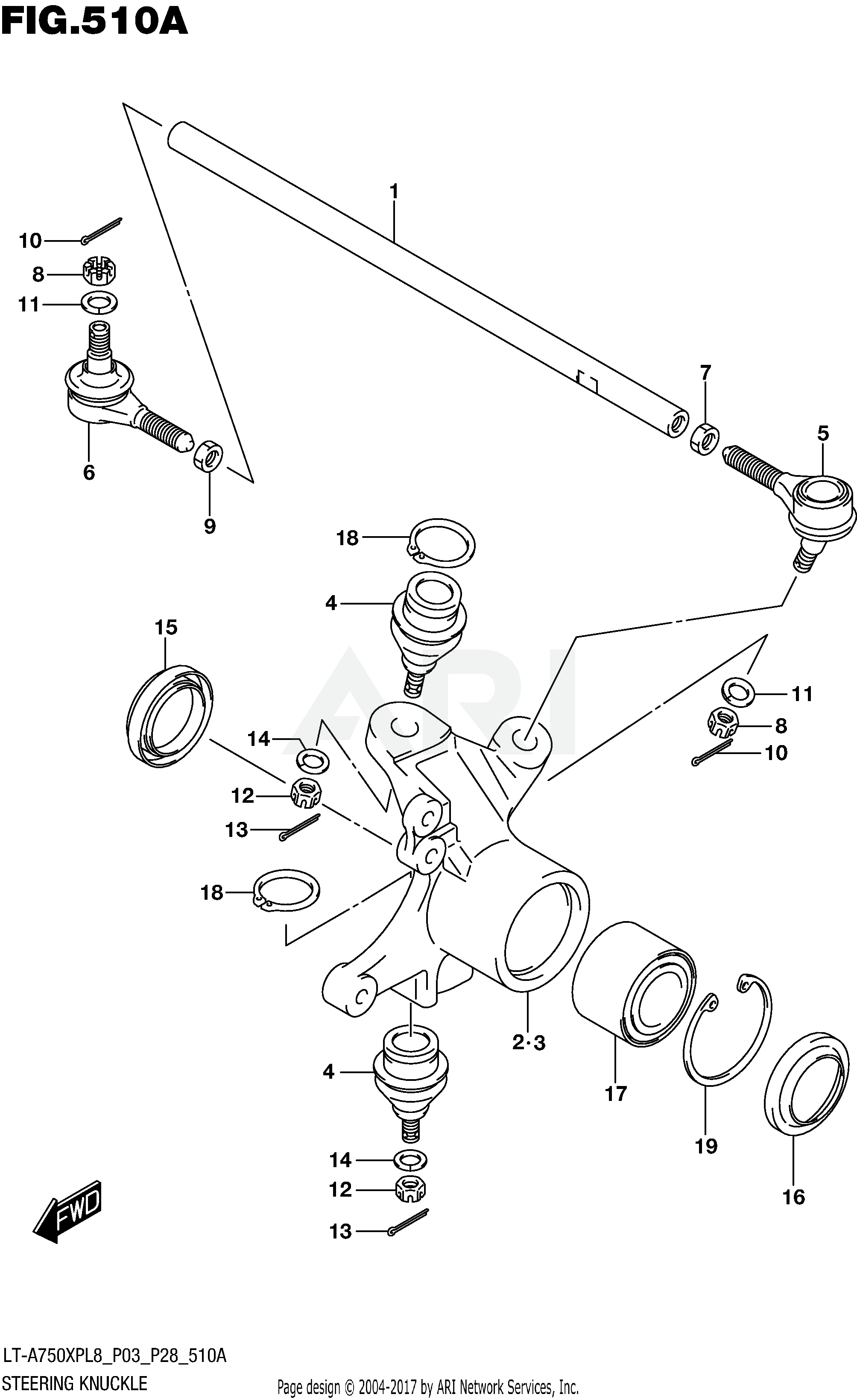 STEERING KNUCKLE