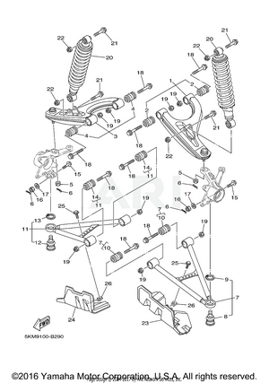 FRONT SUSPENSION WHEEL