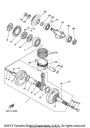 CRANKSHAFT PISTON