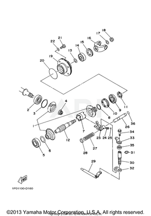 MIDDLE DRIVE GEAR