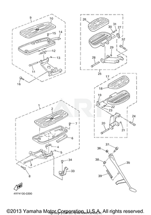 STAND FOOTREST