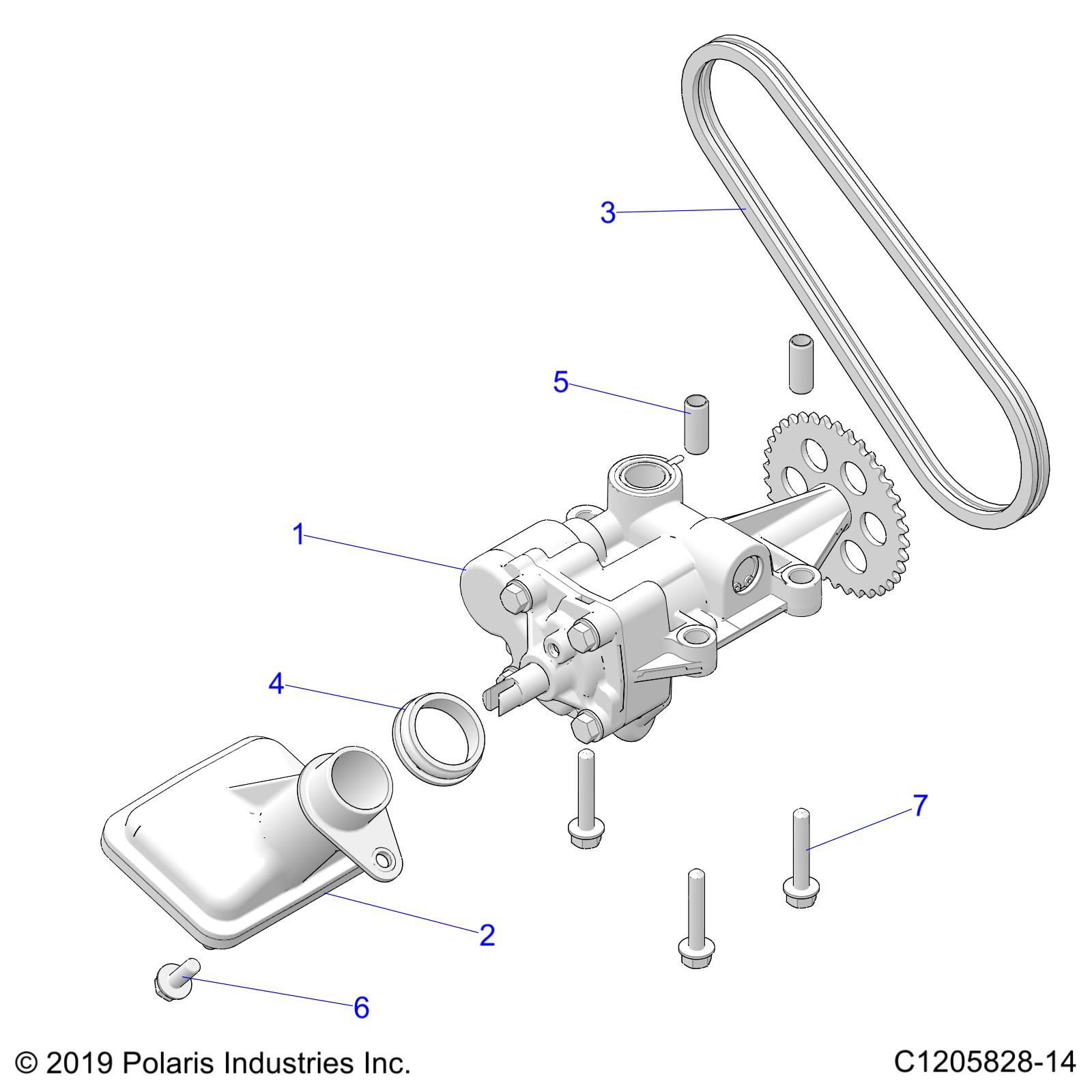 ENGINE, OIL PUMP - Z20NAE92KL (C1205828-14)