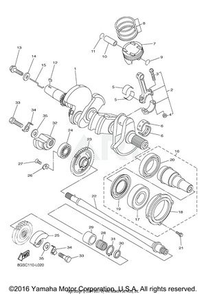 CRANKSHAFT PISTON