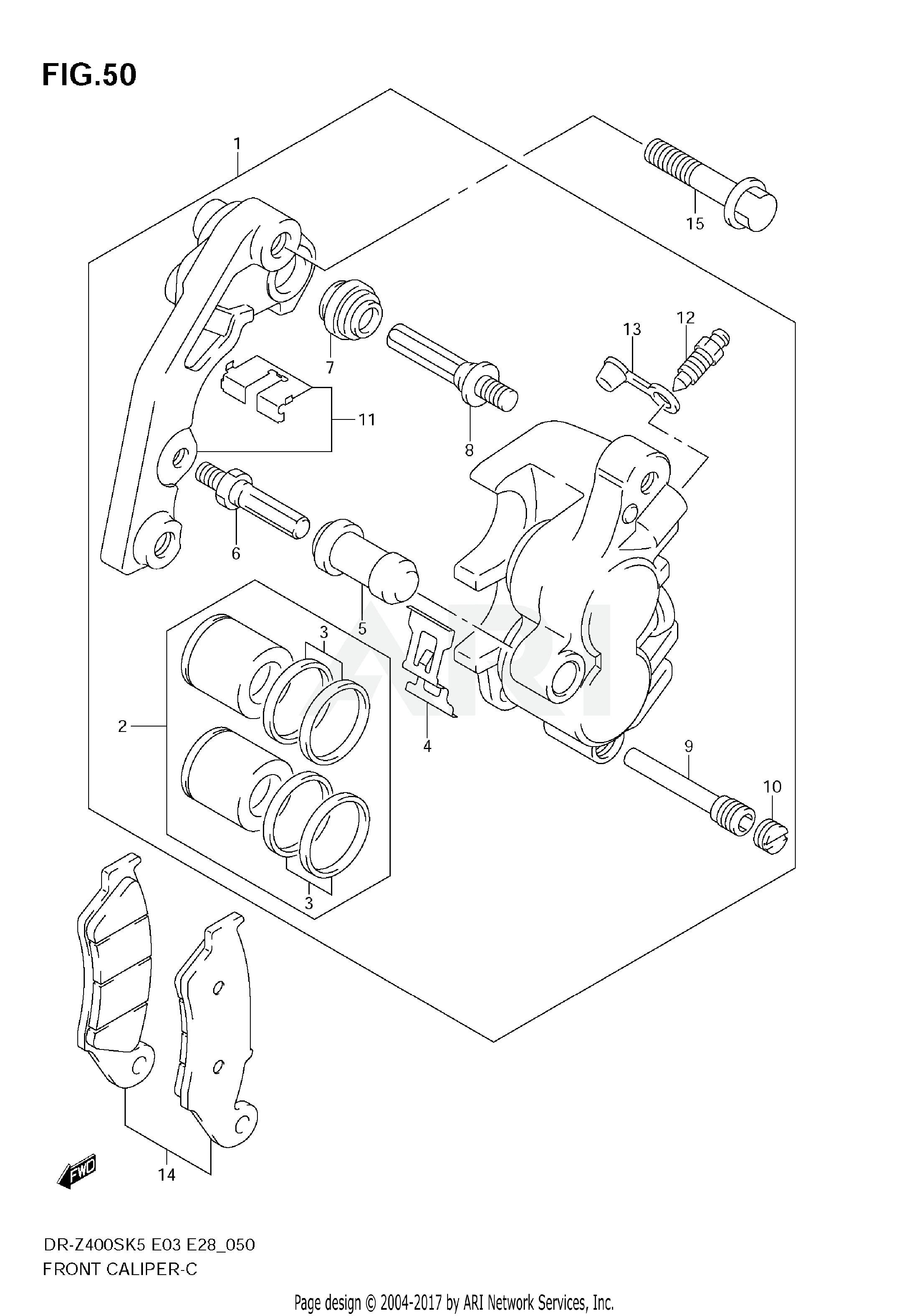 FRONT CALIPER