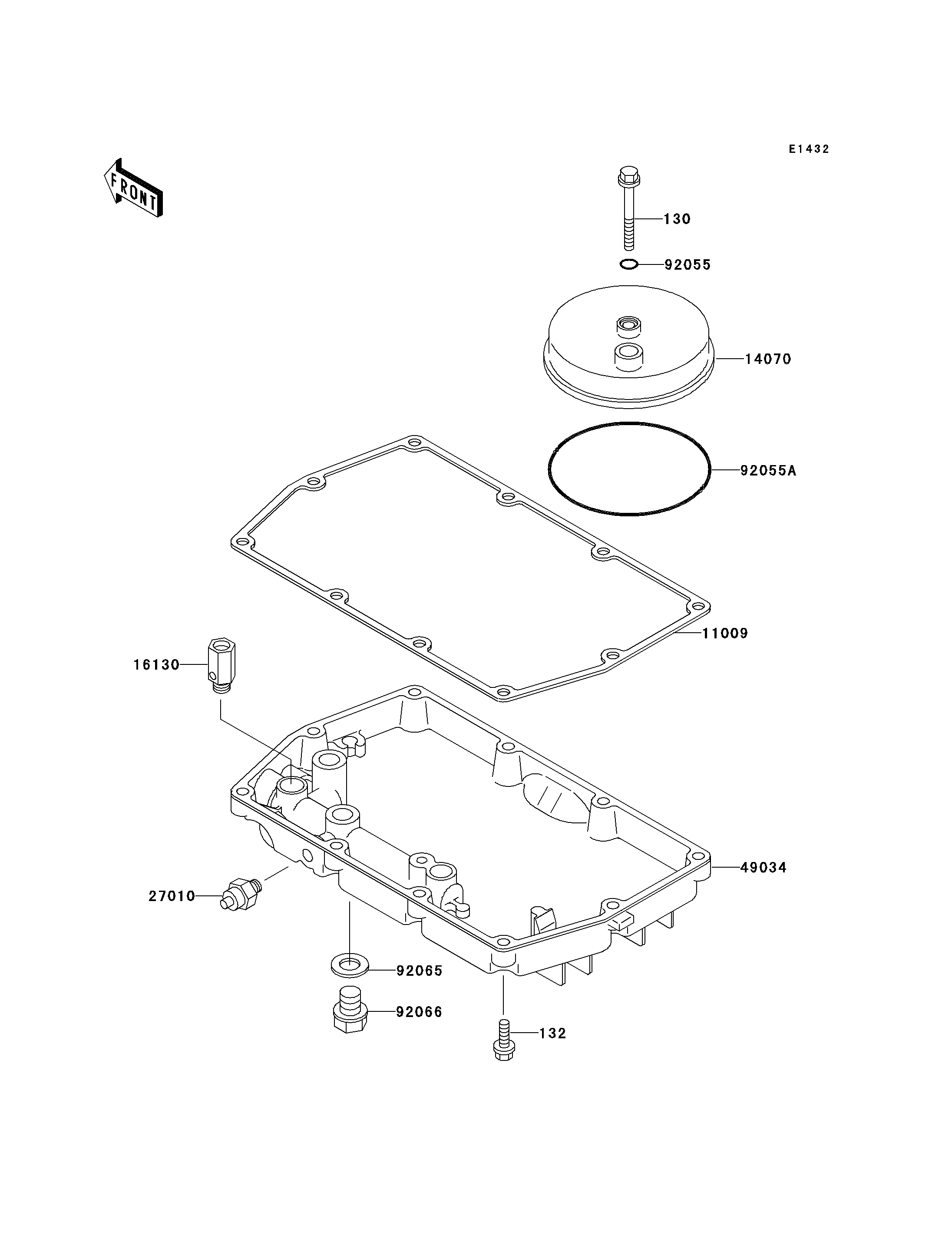 Breather Cover/Oil Pan