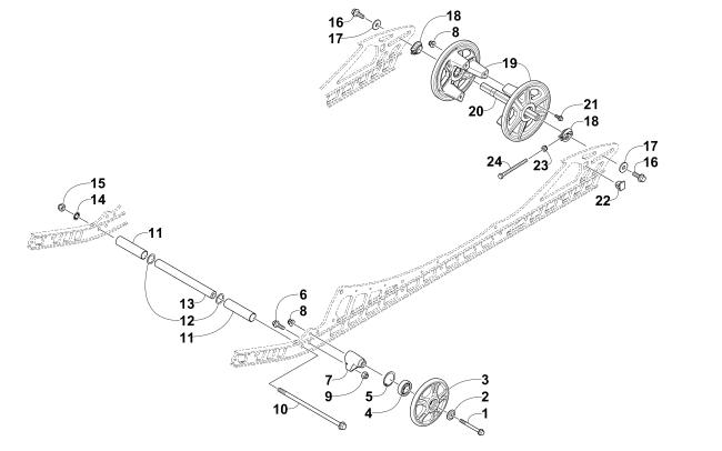 IDLER WHEEL ASSEMBLY