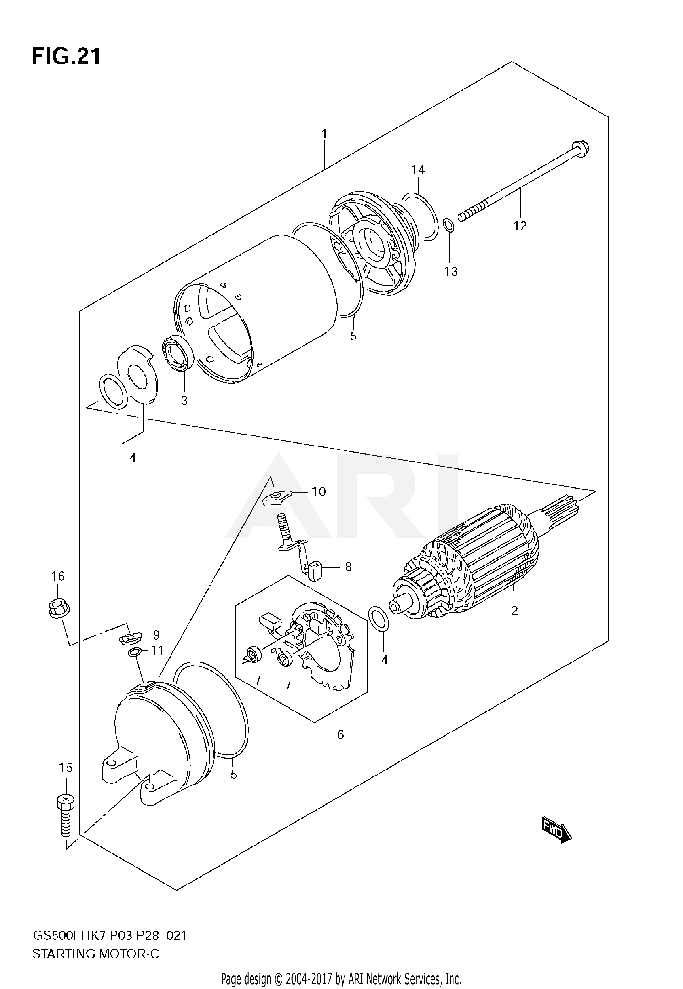 STARTING MOTOR