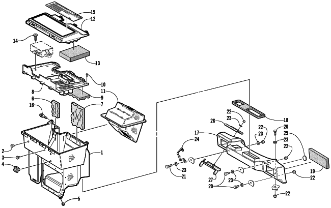 AIR SILENCER ASSEMBLY