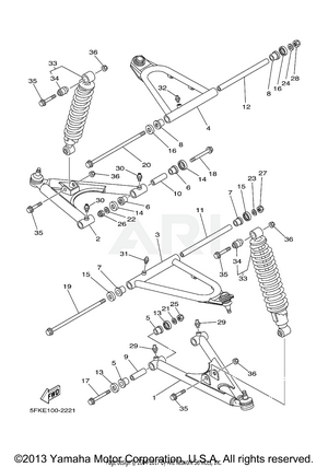 FRONT SUSPENSION WHEEL