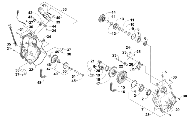 CHAIN CASE ASSEMBLY